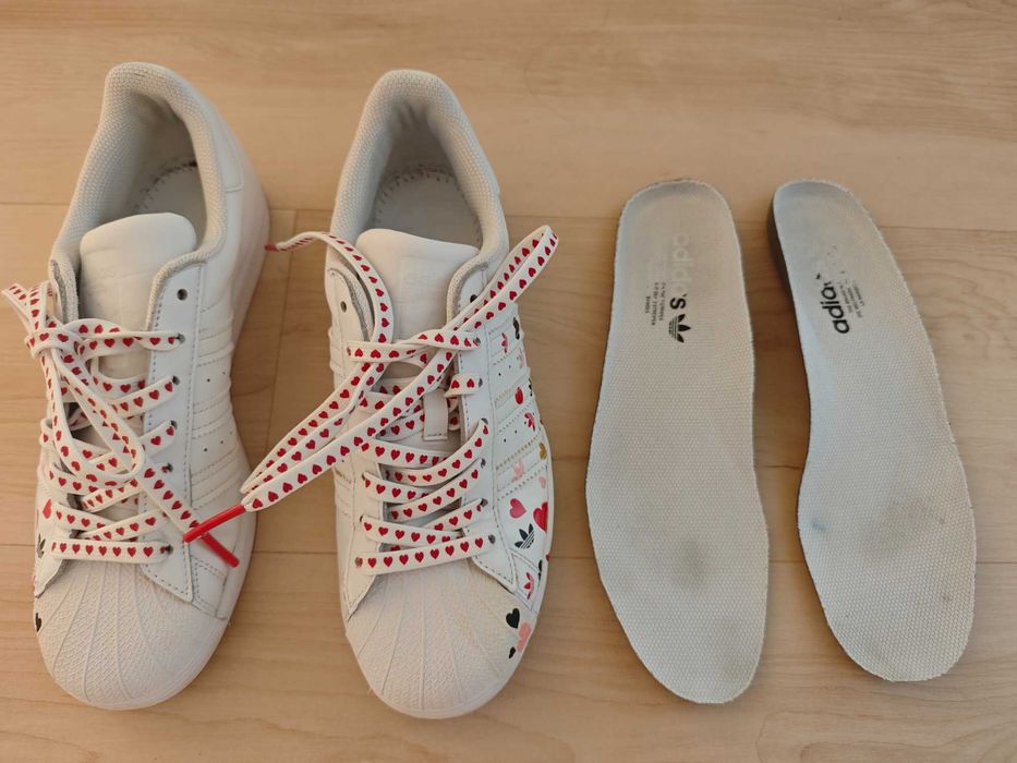 Adidas Superstar Valentine's Day sneakers
