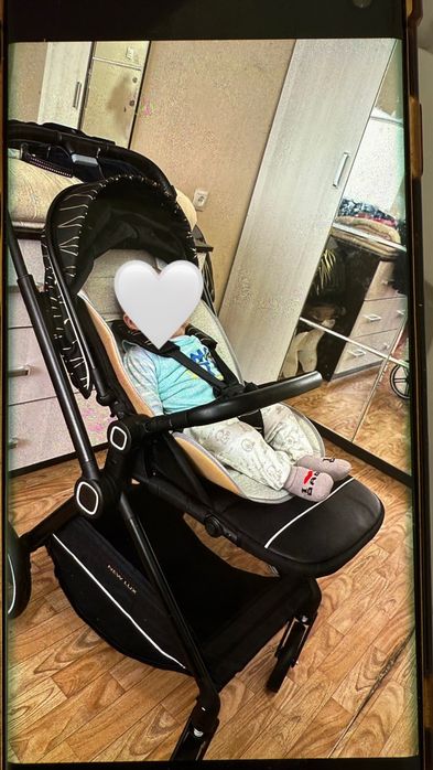 Коляска черный New Luxe