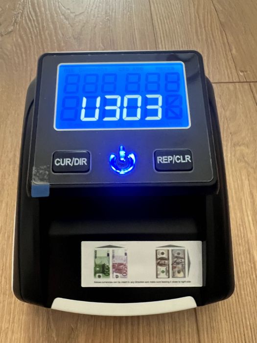 Детектор за фалшиви банкноти AL-130A (+ Батерия, firmware версия U303)