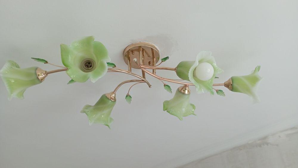 Люстра с 6 плафонами