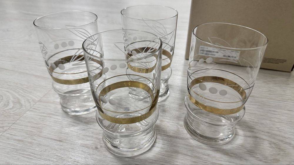 Стаканы из богемия стекло ссср Bohemia стекло