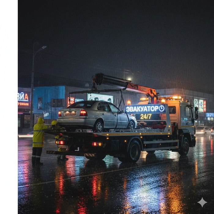 Услуги эвакуатора 24/7