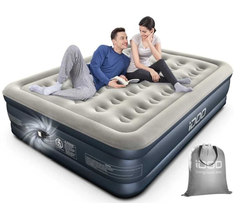Pat gonflabil pentru 2 persoane