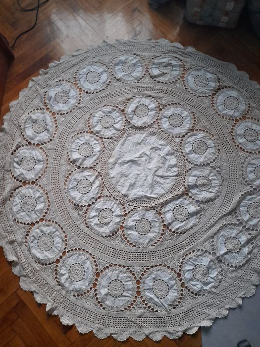 Украинска газена лампа,Бакелитов телефон,свещник и покривка