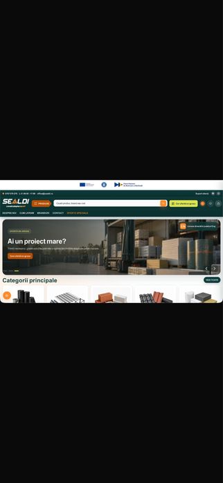 Creare Site Web Profesional / Magazin Online / Website Prezentare / Aplicatii Web B2B / SEO / Creare Logo