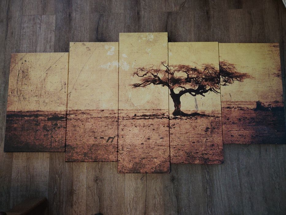 Vând tablou 5 piese