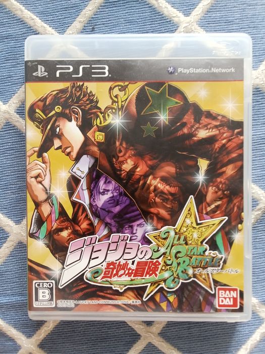 Диск PS3 JoJo's Bizarre Adventure: All Star Battle