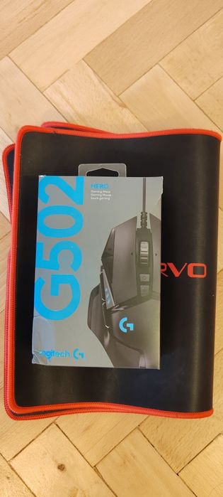 PACHET Mouse Logitech G502, mousepad, caști+boxe