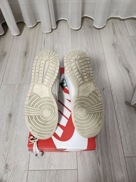 Nike Dunk High SE First Use Light Bone Sail Green măsură 43