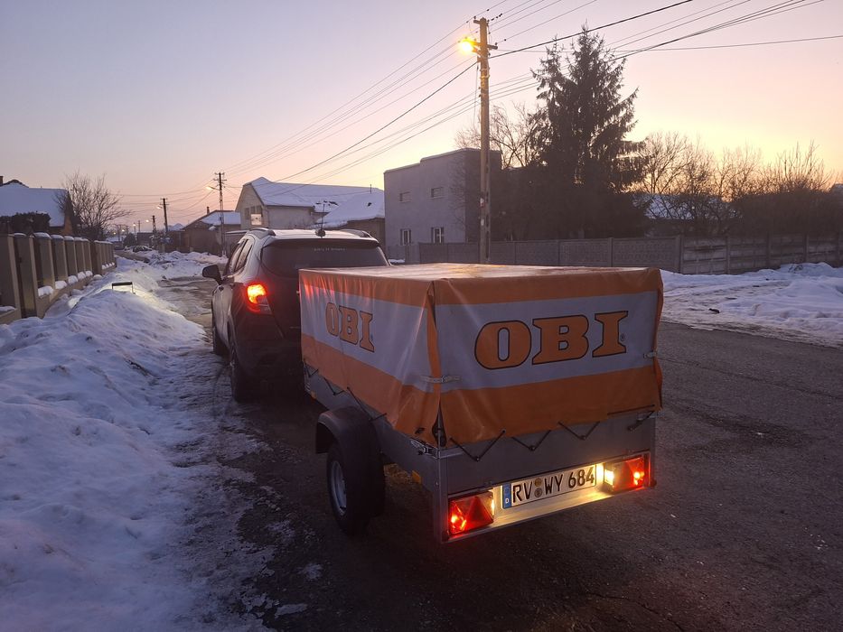 Remorca  Marca Stema 750 k.g  Ca Noua  Adusa Recent Germania