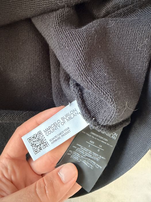 Hanorac Marcelo Burlon wings zip Original