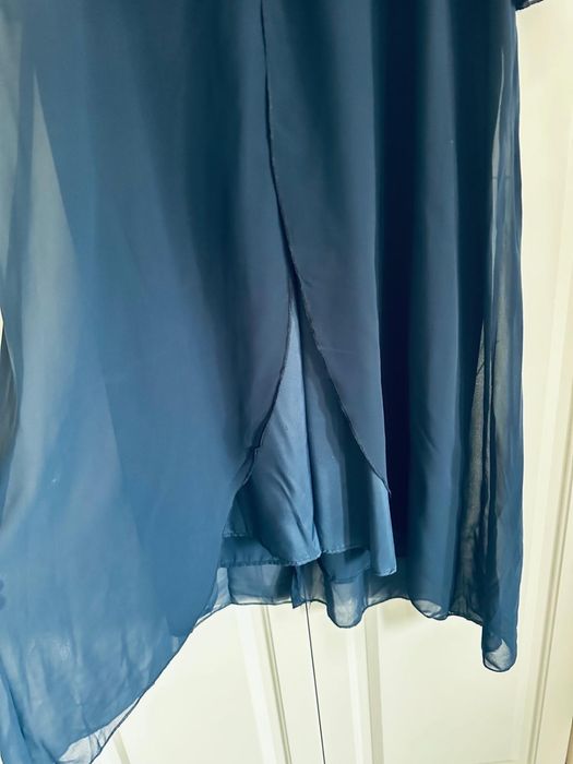 Rochie eleganta , din voal , masura L / XL, noua cu eticheta