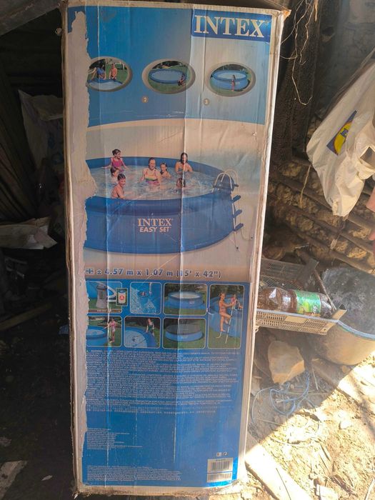 Piscină Intex Easy Set Pool 26166NP 4.57m x 1.07m – Set complet, stare foarte bună