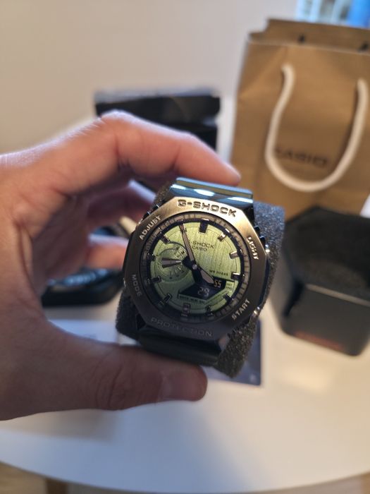 Ceas Casio G Shock gm b 2100 1a3er verde green