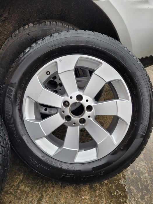 Jante 18  originale Mercedes cu cauciucuri Michelin
