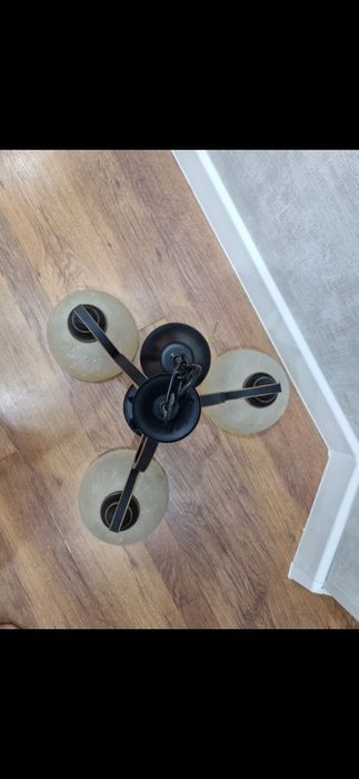 Люстра на 3 лампы в стиле лофт