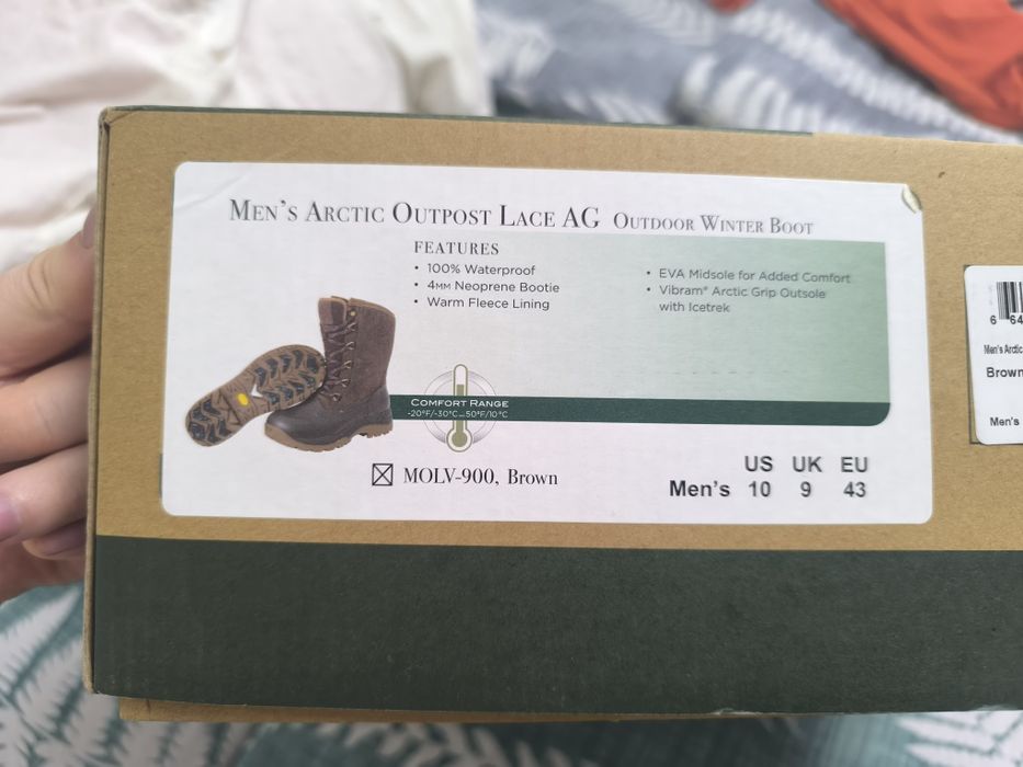 Новые спец зимние сапоги, для снега, грязи и льда