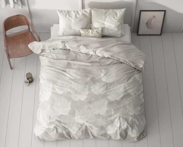 Husa de pilota Sleeptime Classy Lisa Gri 140x220 cm + 1 fata de perna