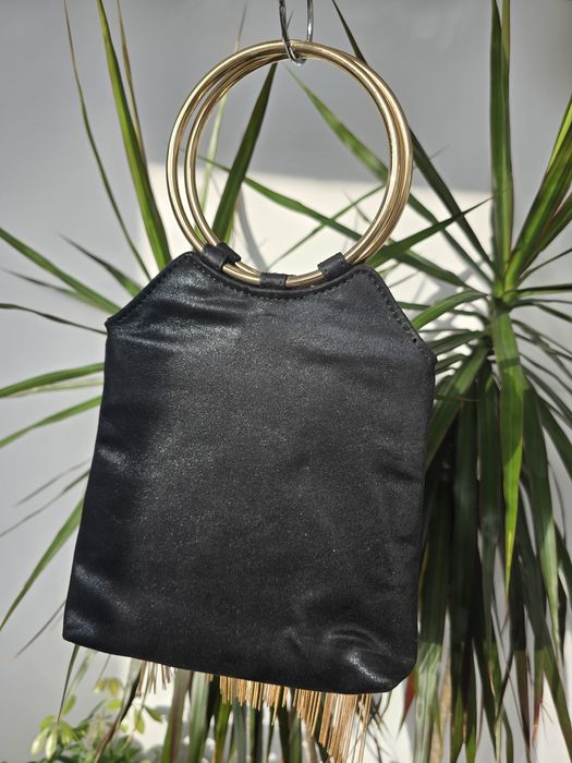 Geanta cu franjuri metalici Meli Melo