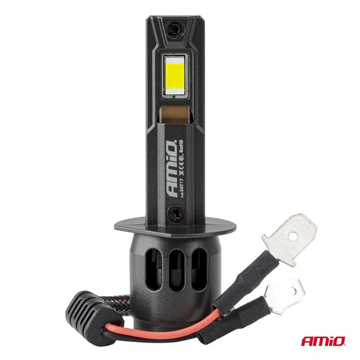 LED крушки H1 12/24V AMIO F25 PRO BLACK Edition Лед крушка FULL CANBUS