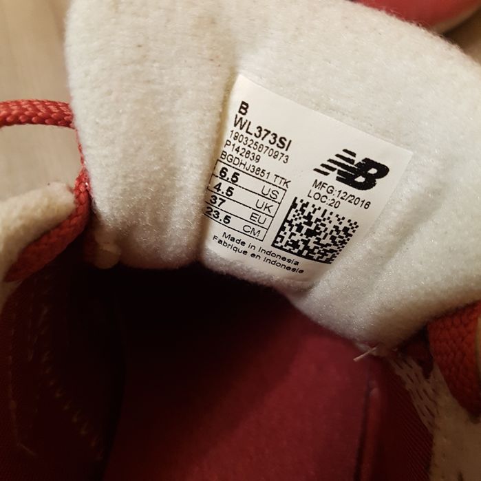 Adidași New Balance 373 , măr. 37