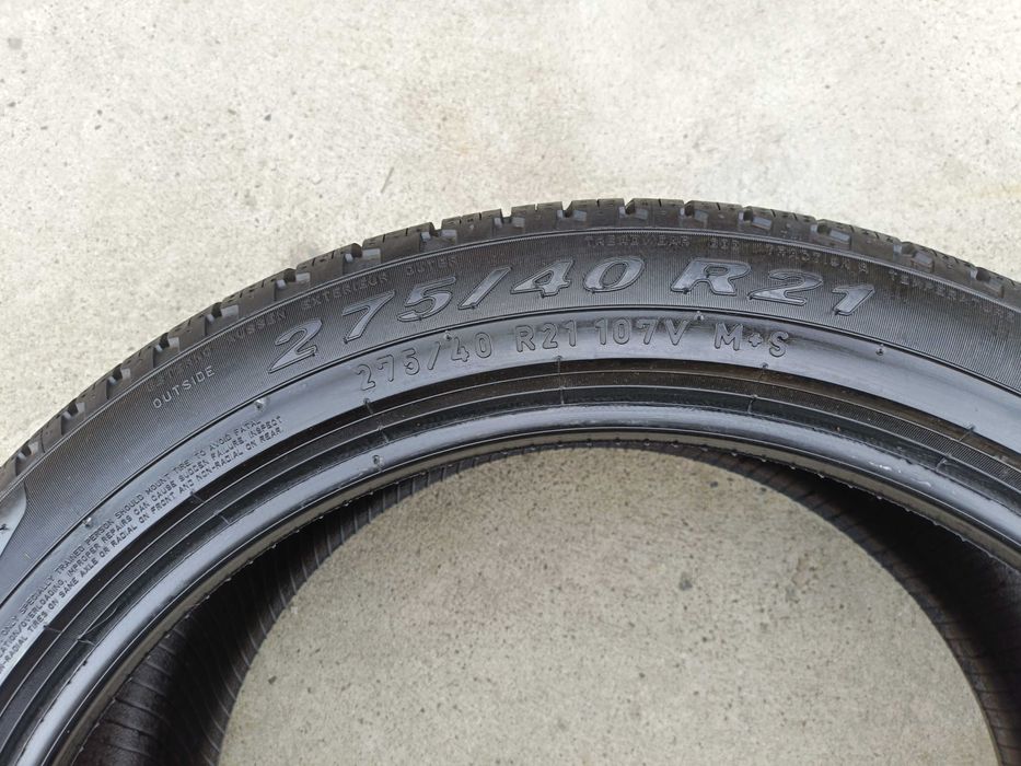 Doua anvelope noi 275 40 21 pirelli scorpion verde allseason