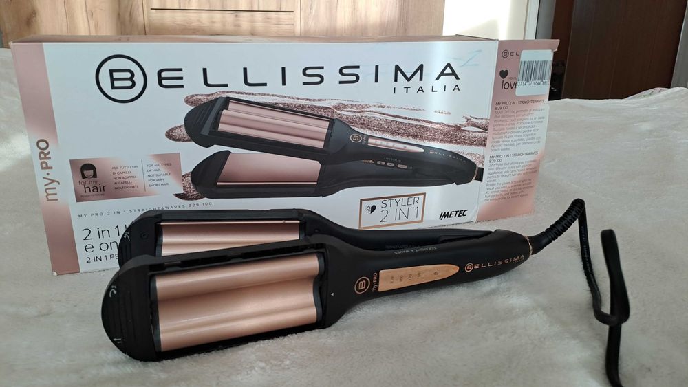 Преса за коса BELLISSIMA B29 100 Преса за коса 2 в 1