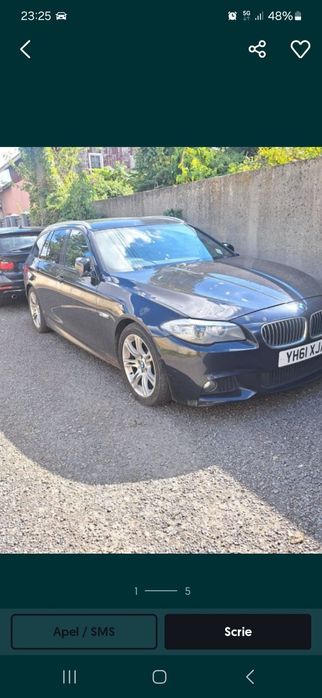 Capota motor aluminiu bmw f10 f11 seria 5 originala 520 525 530