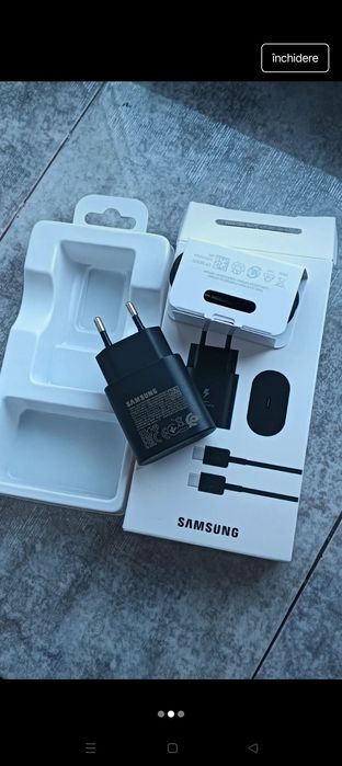 Set incarcator + cablu samsung 25 w