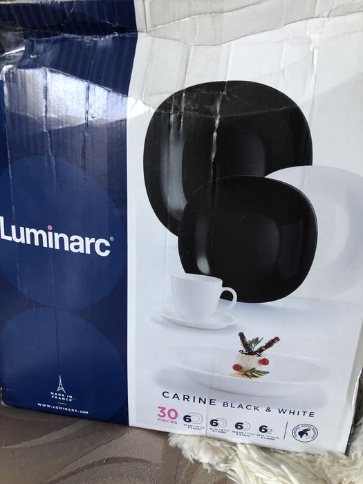 Новый столовый сервиз Luminarc 30 предметов