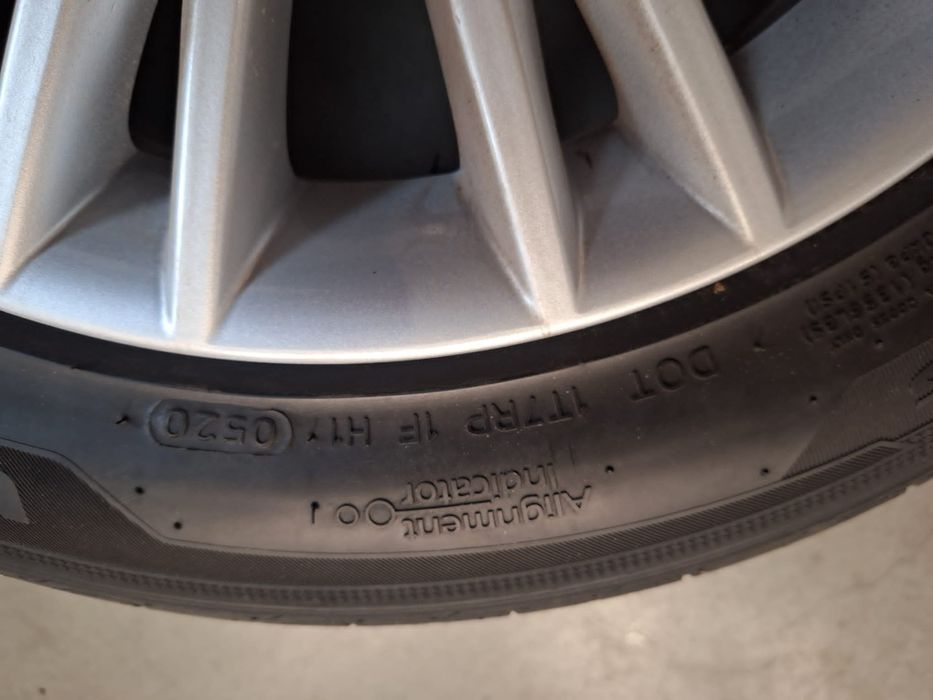 Set roti jante aliaj Fiat Bravo 2 2007-2014 205/55 R16