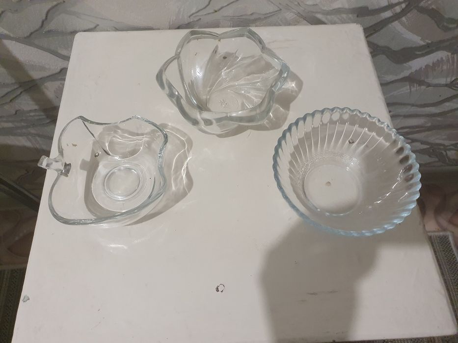 Продам вазочки стеклянные