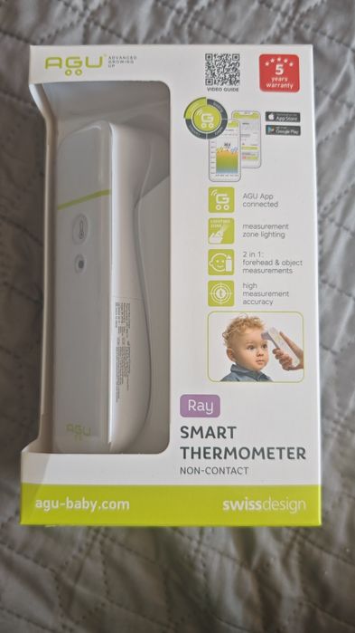 Смарт безконтактен термометър AGU