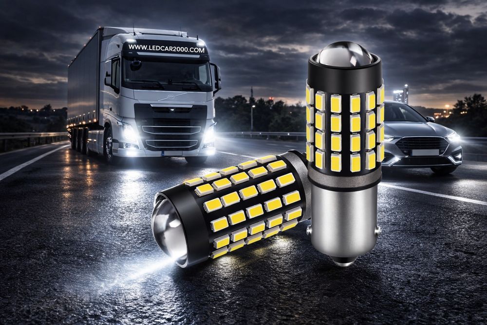 Лед Крушки DRL Дневни Светлини 12-24 V.