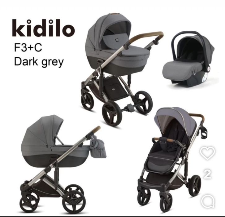 Продам коляску 3 в одном!