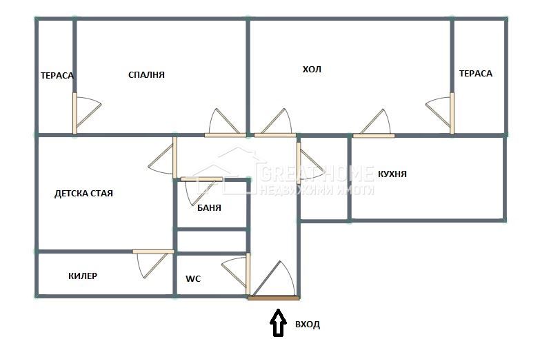 Продава се Четиристаен апартамент в Търговище, Вароша - 96 кв.м за 1667 €/кв.м - Снимка #12