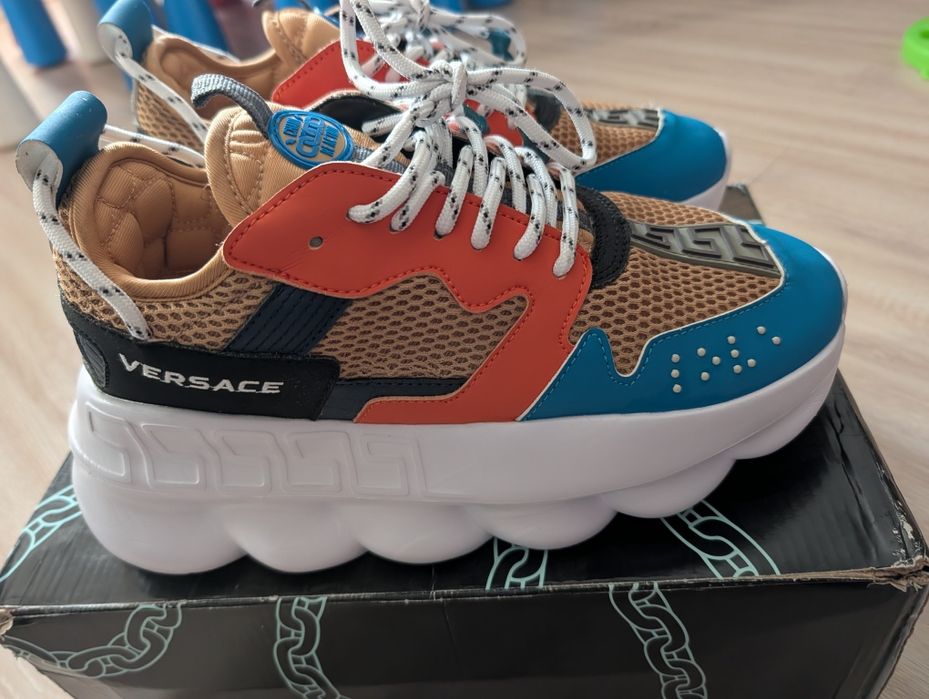 Versace Chain Tessuti+Crosta+Vitello