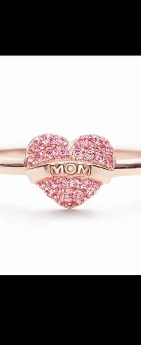 Сребърен пръстен MOM