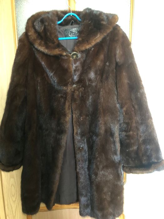 Шуба норковая б/у