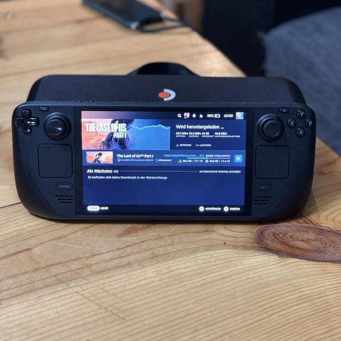 Steam deck oled 512 gb + 1tb sd card Sandisc Extreme