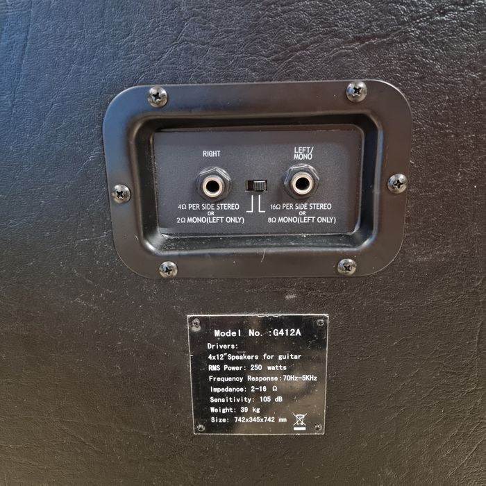 Amanet F28: Amplificator Crate GT3500H + Boxa Harley Benton G421A