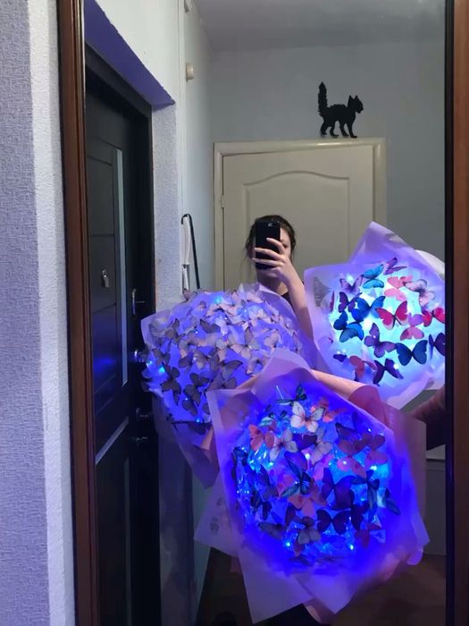 Букет из бабочек