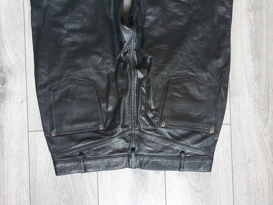 Pantaloni de piele FMC barbati - Marimea 36 (Talie 89 cm)