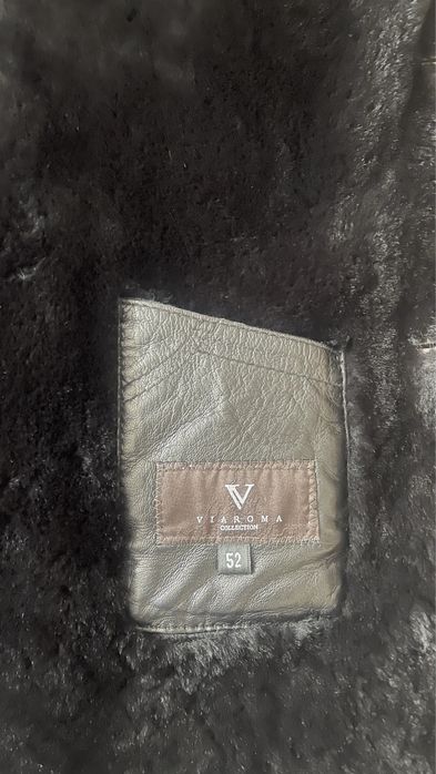 Мужская натуральная дубленка