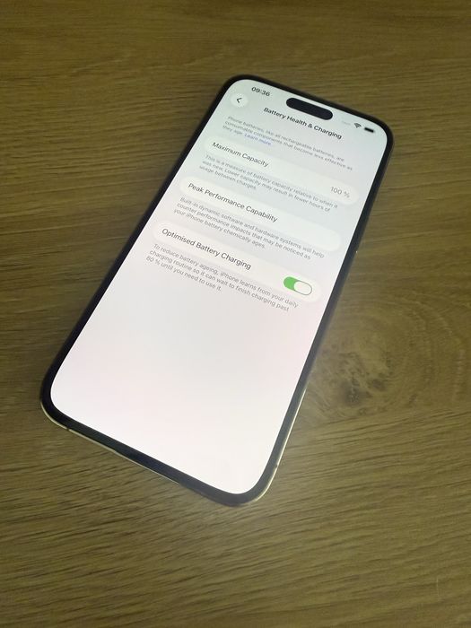 iPhone 14Pro Max Gold 256GB—Като нов 100% батерия
