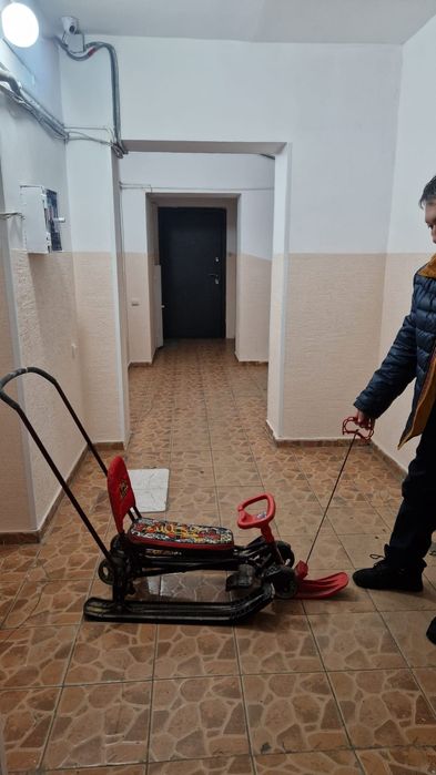 Санки на колесах