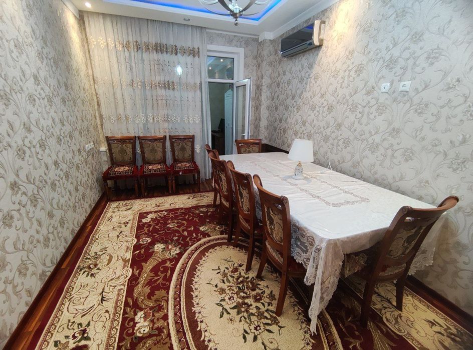 Юнусабад -9 шикарная 2х комнатная квартира переделанная в 3х с ОБСТАНО