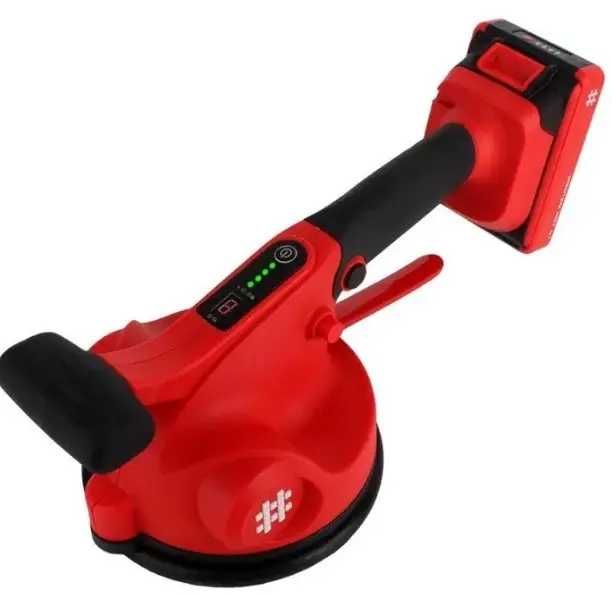 Аккумуляторный вакуумный стеклодомкрат - виброприсоска до 230кг!