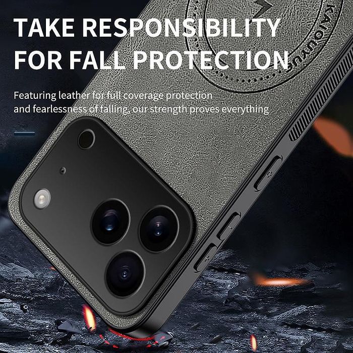 Стилен magsafe кейс за apple iphone 17 pro max