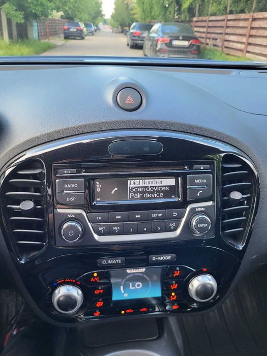 unitate radio cd nissan juke 2010-2019,bluetooth audio,aux,cd